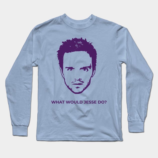 Breaking Bad - What Would Jesse Do? Long Sleeve T-Shirt by TimeTravellers